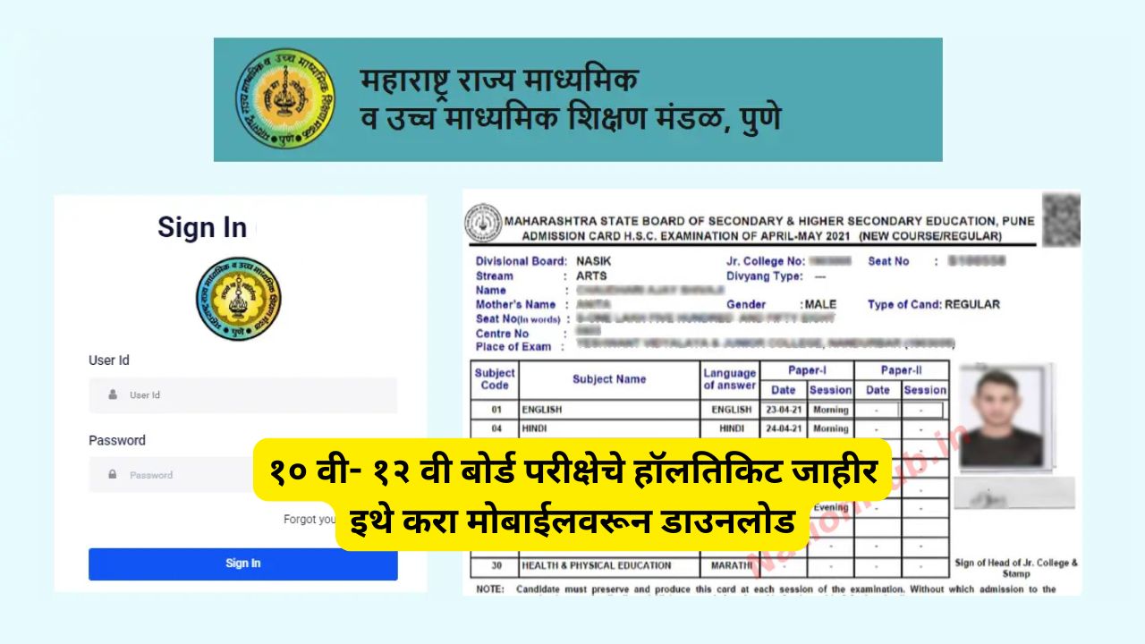 SSC HSC Board Exam 2025